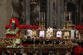 Pope Leo XIV presides over Christmas Mass - Vatican