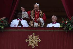 Pope Leo XIV Delivers Urbi et Orbi Blessing - Vatican