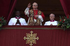 Pope Leo XIV Delivers Urbi et Orbi Blessing - Vatican