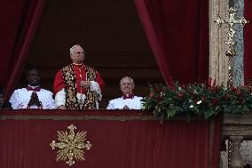Pope Leo XIV Delivers Urbi et Orbi Blessing - Vatican