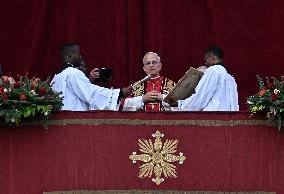 Pope Leo XIV Delivers The Urbi et Orbi Message - Vatican