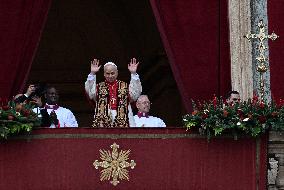 Pope Leo XIV Delivers The Urbi et Orbi Message - Vatican