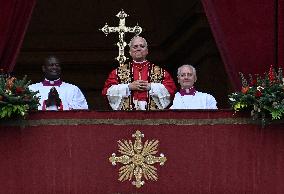 Pope Leo XIV Delivers The Urbi et Orbi Message - Vatican
