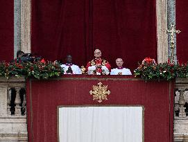 Pope Leo XIV Delivers The Urbi et Orbi Message - Vatican