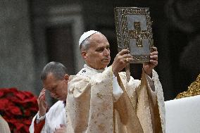 Pope Leo XIV Celebrates Christmas Morning Mass - Vatican