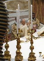 Pope Leo XIV Celebrates Christmas Morning Mass - Vatican