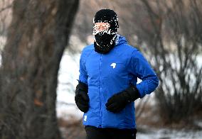 Extreme Cold Running in Shenyang