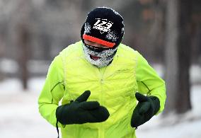 Extreme Cold Running in Shenyang