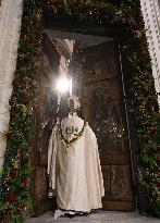 Closing of The Holy Door Of Santa Maria Maggiore Basilica - Rome