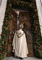 Closing of The Holy Door Of Santa Maria Maggiore Basilica - Rome