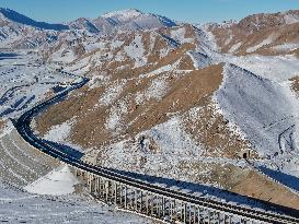 New Expressway Tunnel Opens To Traffic In Xinjiang - China