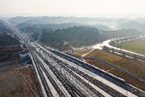 New High-Speed Railway Opens In Hubei - China