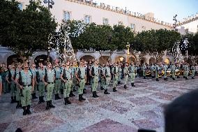 Celebration of Día del Pendón In Almeria - Spain