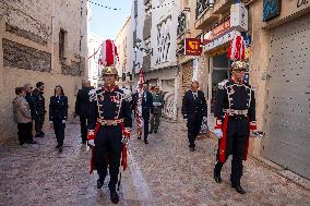Celebration of Día del Pendón In Almeria - Spain