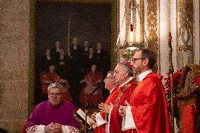 Celebration of Día del Pendón In Almeria - Spain