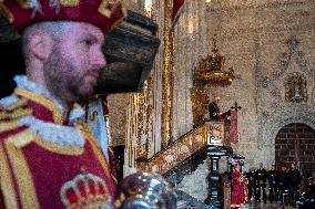 Celebration of Día del Pendón In Almeria - Spain