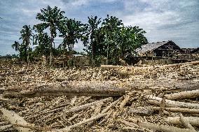 Flash Flood Aftermath In Aceh Tamiang - Indonesia