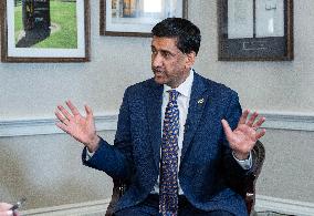 US Representative Ro Khanna Interviewed