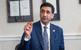 US Representative Ro Khanna Interviewed