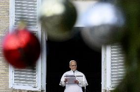 Pope Leo XIV Leads the Angelus Prayer - Vatican