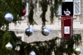 Pope Leo XIV Leads the Angelus Prayer - Vatican