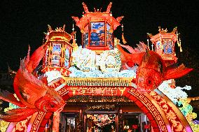 Festive Lantern Exhibited in Nanjing