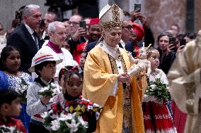 Pope Leo XIV Presides Over the Christmas Eve Mass - Vatican