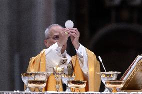 Pope Leo XIV Presides Over the Christmas Eve Mass - Vatican