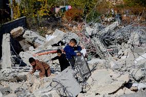 Israel Demolishes Bethlehem Family Home - West Bank