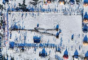 Nadam Fair Featuring Winter Fishing - China