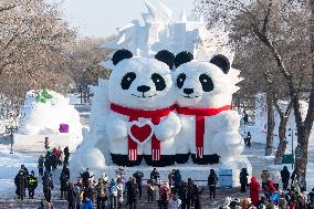 38th Sun Island International Snow Sculpture Art Expo - Harbin