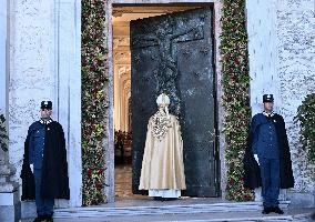 Closing Of The Holy Door of San Giovanni in Laterano Basilica - Rome
