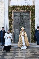 Closing Of The Holy Door of San Giovanni in Laterano Basilica - Rome