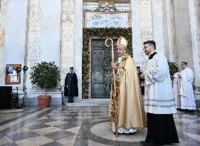 Closing Of The Holy Door of San Giovanni in Laterano Basilica - Rome