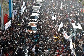 Tarique Rahman Visits The Graves National Symbols - Dhaka