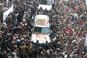 Tarique Rahman Visits The Graves National Symbols - Dhaka
