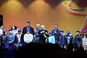 GIOCHI OLIMPICI - Olimpiadi Invernali Milano-Cortina 2026 - Olympic Torch relay