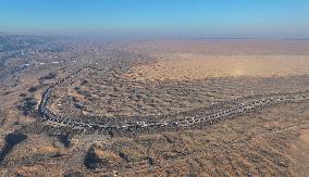 Baotou-Lanzhou Railway Cross Tengger Desert