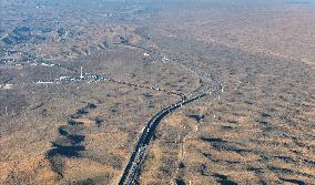Baotou-Lanzhou Railway Cross Tengger Desert