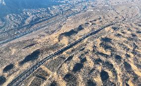 Baotou-Lanzhou Railway Cross Tengger Desert