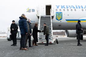 Ukrainian President Volodymyr Zelenskyy Visites Canada - Halifax