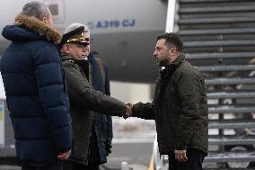 Ukrainian President Volodymyr Zelenskyy Visites Canada - Halifax