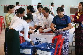 Myanmar General Elections - Yangon