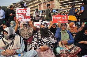 Demonstration Demanding Justice For Shaheed Osman Hamid - Bangladesh