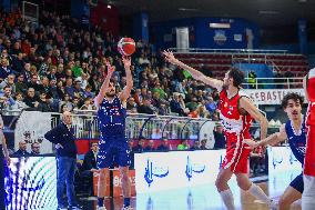 BASKET - Serie A2 - Real Sebastiani Rieti vs Flats Service Fortitudo Bologna, Stagione 2025-26 Campionato Italiano Pallacanestro