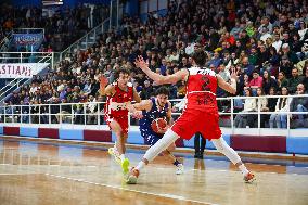 BASKET - Serie A2 - Real Sebastiani Rieti vs Flats Service Fortitudo Bologna, Stagione 2025-26 Campionato Italiano Pallacanestro