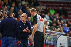 BASKET - Serie A2 - Real Sebastiani Rieti vs Flats Service Fortitudo Bologna, Stagione 2025-26 Campionato Italiano Pallacanestro