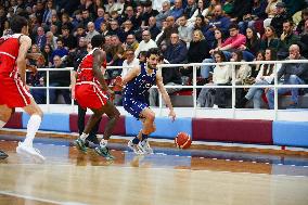 BASKET - Serie A2 - Real Sebastiani Rieti vs Flats Service Fortitudo Bologna, Stagione 2025-26 Campionato Italiano Pallacanestro