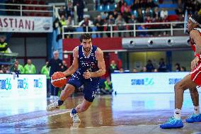BASKET - Serie A2 - Real Sebastiani Rieti vs Flats Service Fortitudo Bologna, Stagione 2025-26 Campionato Italiano Pallacanestro