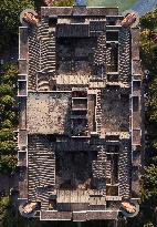 Courtyard Building on Building Rooftop in Nanning